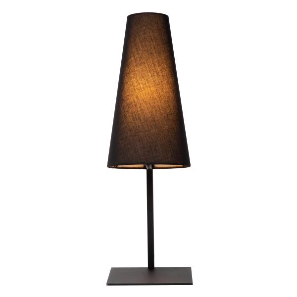 Lucide GREGORY - Table lamp - 1xE27 - Black - detail 2